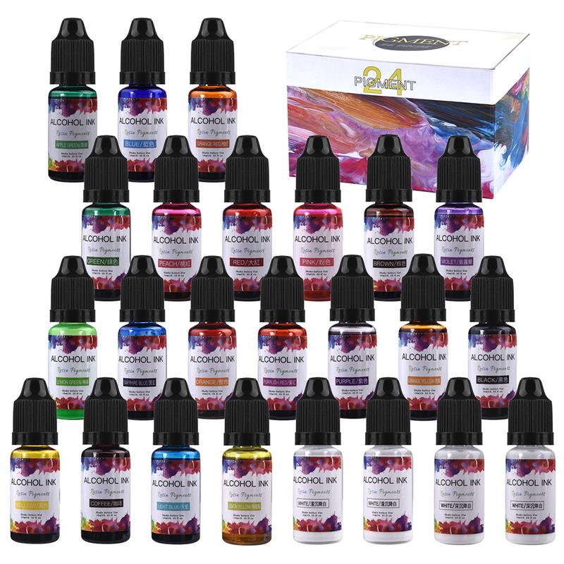 1 Set Epoxy Resin Pigment Kit  - Resin Dye Alcohol ulasan dan harga