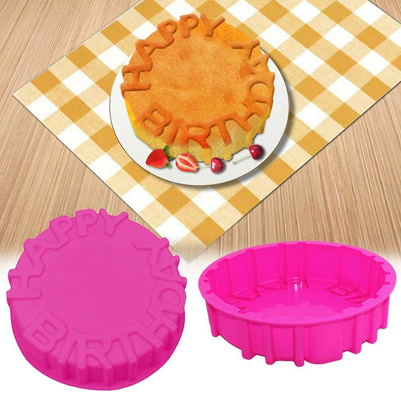 Happy Birthday Baking Pan Roun - Coaster Mold Round ulasan dan harga
